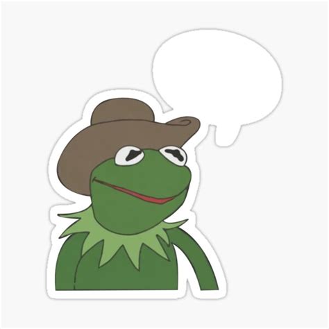 Kermit Cowboy Frog Howdy Meme T Shirt Funny Trendy Meme Funny Cowboy