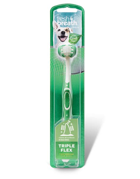 TROPICLEAN FRESH BREATH TRIPLE FLEX TOOTHBRUSH - Rosie Bunny Bean Urban Pet Provisions