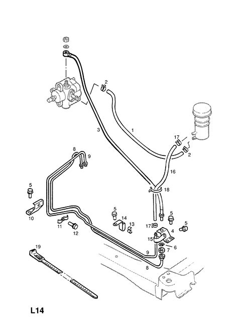 Opel Campo Power Steering Hoses And Pipes Contd Opel Epc Online