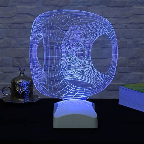 Artisticlamps 3d Led Optical Illusions Touch Of Modern