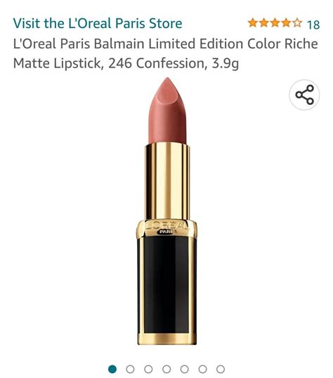 Can Anyone Suggest A Dupe For This Shade The Lipstick Is Loreal × Balmain In The Shade