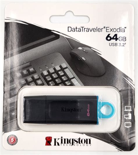 Kingston Datatraveler Exodia 64GB USB 3.2 - The Dan Technology