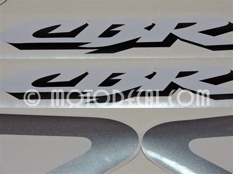 Honda Cbr 600 F4i 2005 Silver Decal Kit By Motodecalcom