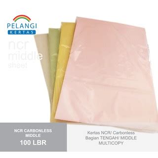 Jual Kertas Ncr F Multicopy Middle Sheet Bagian Tengah Lembar