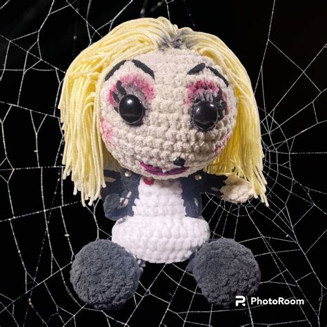 Tiffany Crochet Plushie Doll Bride Of Chucky Horror Plush Horror T Etsy