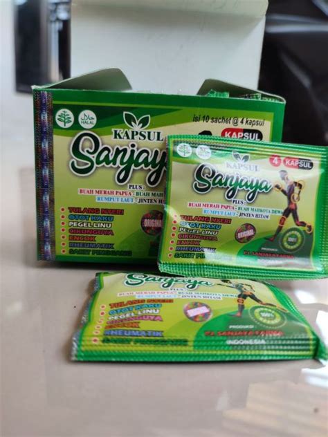 KAPSUL ORIGINAL PEGEL LINU DAN ASAM URAT SANJAYA Lazada Indonesia