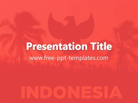 Indonesian Culture Powerpoint Template Denah