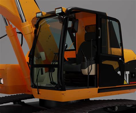 Caterpillar 320c Lu Cgtrader