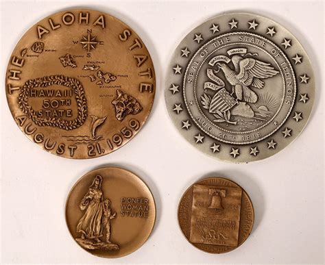 Medallic Art U. S. Bronze & Silver Medals [138822]