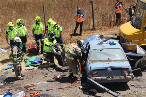 Simulacro De Un Grave Accidente Vehicular Puso A Prueba A Las