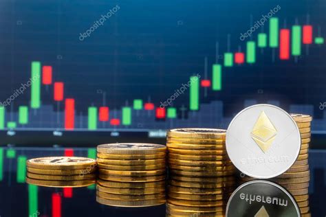 Ethereum Eth Y El Concepto De Inversi N Criptomoneda Monedas De