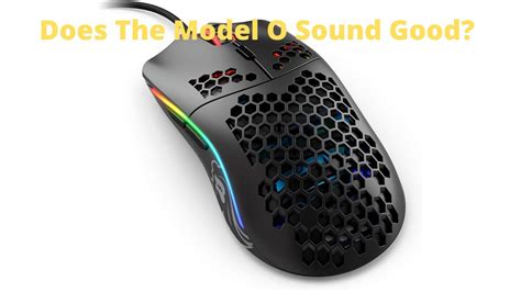 Keyboard And Mouse Sounds ASMR Glorious Model O YouTube