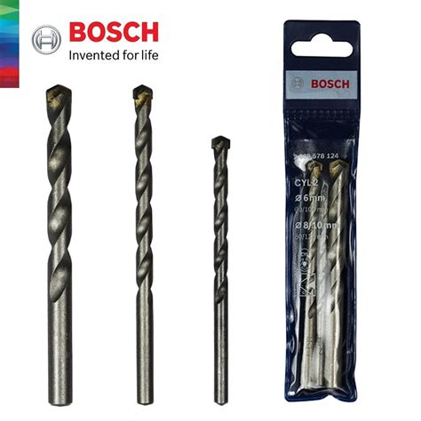 Bosch Pcs Cyl Masonry Drill Bit Set Mm