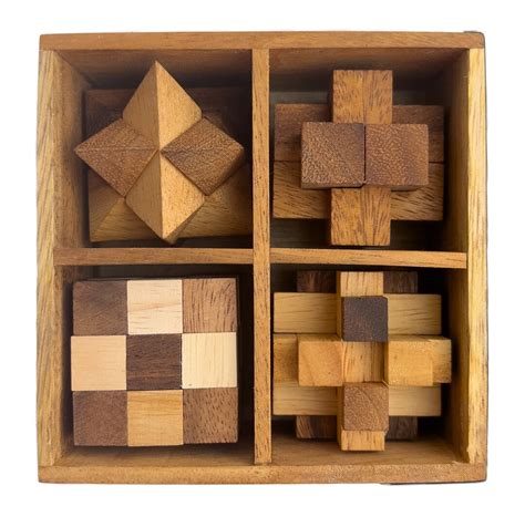 Wooden Puzzle Box Brain Teaser Iq Games Wood Puzzle D Etsy Uk