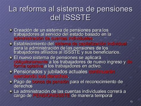 03 Sistema De Pensiones En La Nueva Ley Del Issste