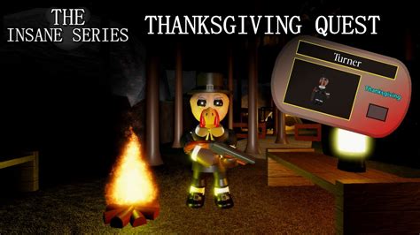 Roblox Piggy The Insane Series Turner Thanksgiving Quest Youtube