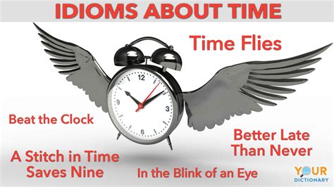 Examples Of Idioms About Time Common Phrases Explained Yourdictionary