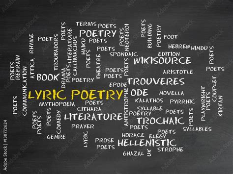 Lyric Poetry Stock Illustration Adobe Stock