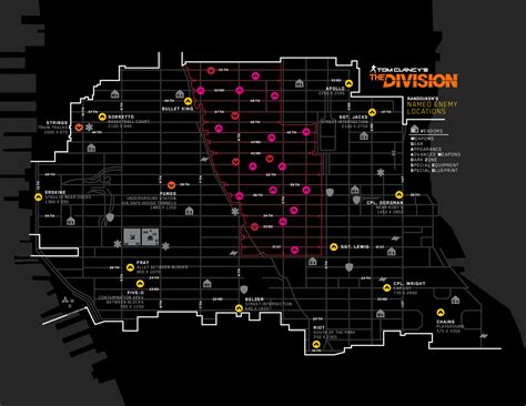 The Division Boss Map