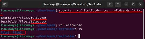 How To Unzip Tgz File Using The Terminal Linuxways