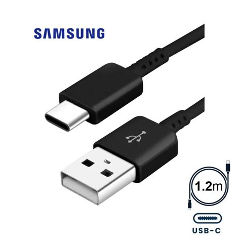 Câble Samsung USB Type C EP DG950CBE Fast charge 1 2M Noir