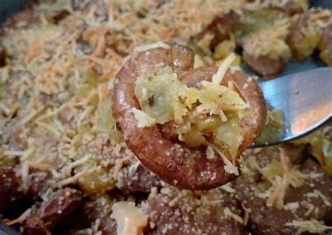 Resep Kentang Geprek Krispi Crispy Smashed Baby Potatoes Oleh Mamake