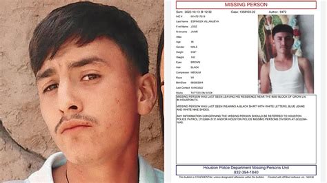 Buscan Localizar A Jos Jaime Espinoza Villanueva Adolescente De