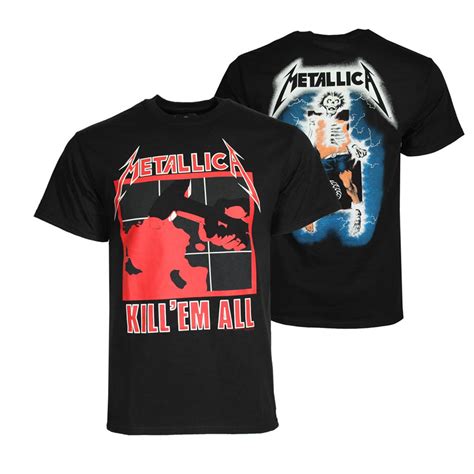 Metallica Metallica Kill Em All T Shirt Men Loudtrax