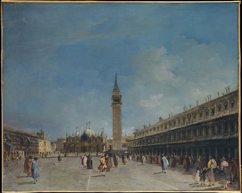 Francesco Guardi The Metropolitan Museum Of Art Piazza San