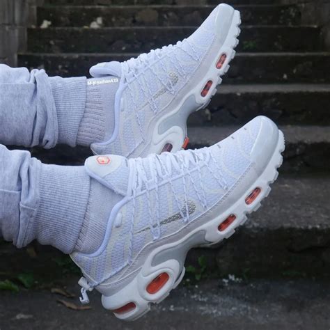 Nike Air Max Plus Utility Tn Toggle White Safety Orange Fj