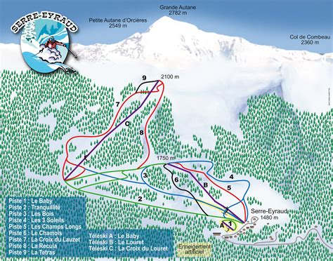 Serre Eyraud Station de Ski Alpes du Sud Météo Webcam Esf