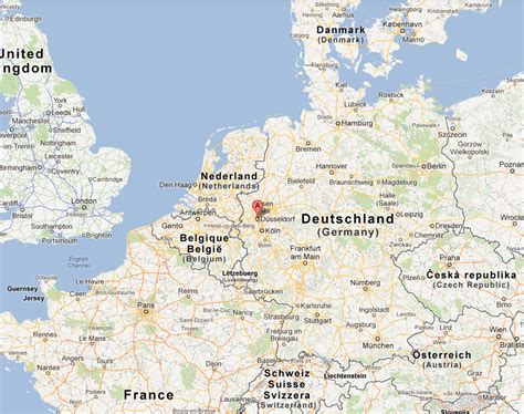 Dusseldorf Map - Germany