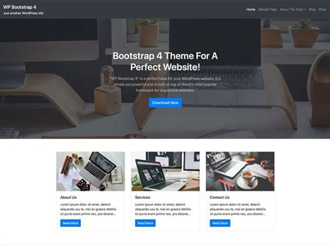 Best Free Wordpress Bootstrap Themes Freebie Supply