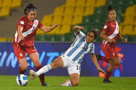 Selección Femenina De Perú Pierde 4 A 0 Ante Argentina Por La Copa