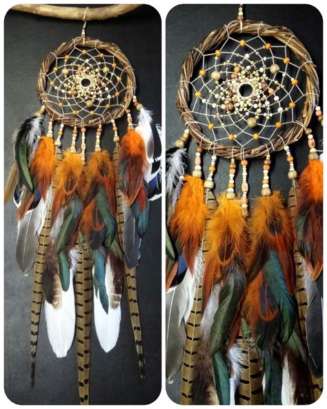 Native American T Authentic Dream Catcher Wooden Hoops And Etsy