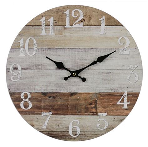 Clock Cm Weathered Boards Daydream Leisure Furniture