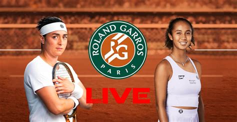 Ons Jabeur Vs Leylah Fernandez En Live Streaming Roland Garros