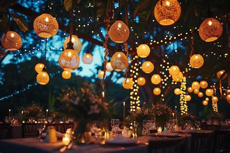 Premium Photo Captured Formal Dinner Setting