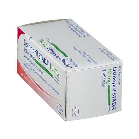 Lisinopril Stada® 10 Mg 100 St Mit Dem E Rezept Kaufen Shop Apotheke