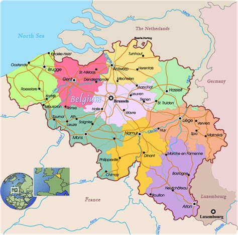 Onde Fica A Bélgica - Bélgica: Bandeira, Mapa e Dados Gerais - Rotas de Viagem