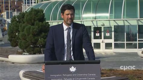 Minister Sean Fraser Discusses Efforts To Strengthen Immigration System