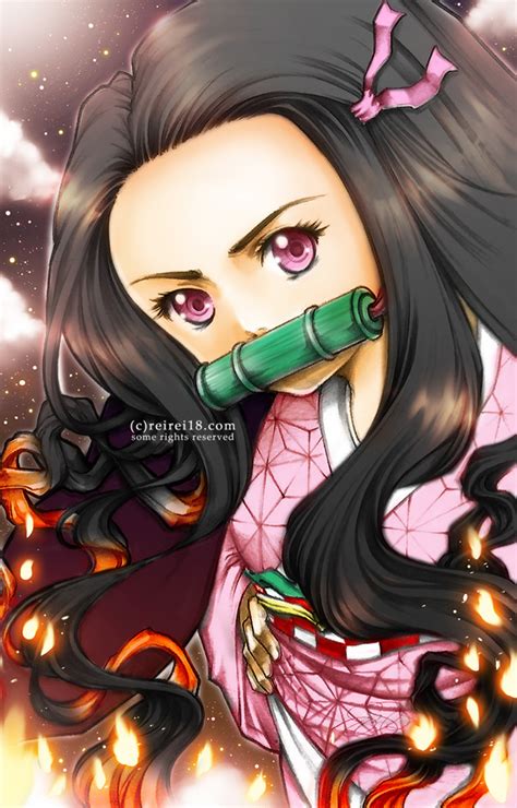 Kimetsu No Yaiba Nezuko By Reirei18 On Deviantart