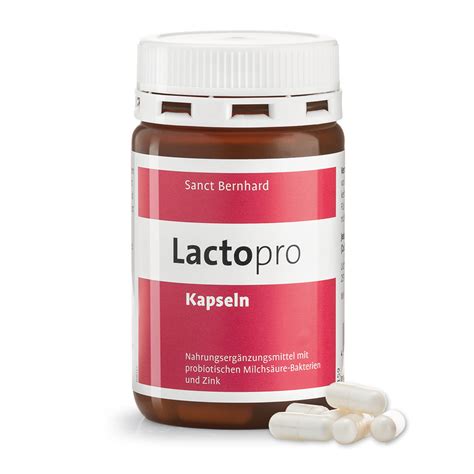 Lactopro Kapseln Jetzt Online Kaufen Kr Uterhaus Sanct Bernhard