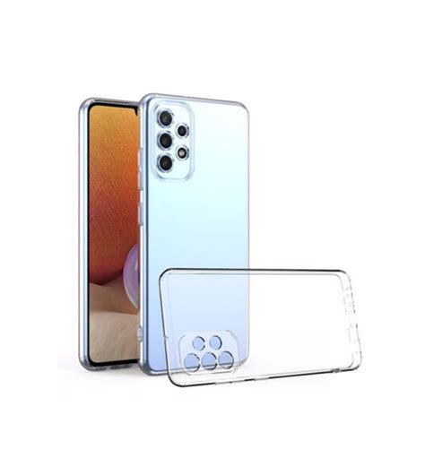 Samsung Galaxy A32 Kamera Korumalı Şeffaf Kılıf