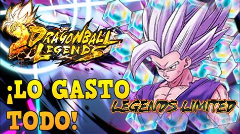 Gasto Mas De K Cronocristales Para Invocar Al Gohan Bestia Dragon