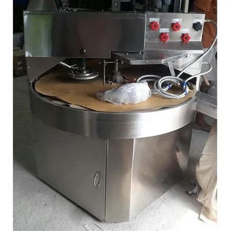 Stainless Steel Roller Semi Automatic Chapati Making Machine At Rs