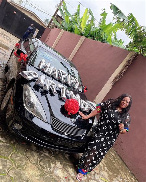 Actress Nkechi Blessing Buys Her Mum A Brand New Car To Celebrate Her