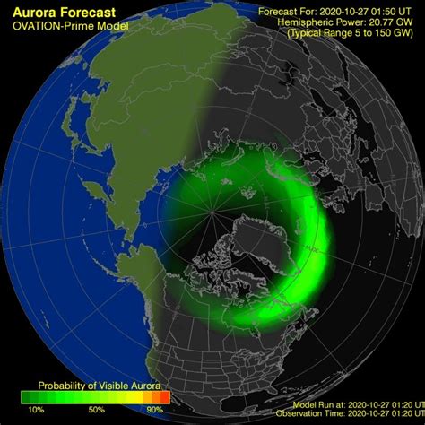 Aurora Minute Forecast Noaa Nws Space Weather Prediction Center