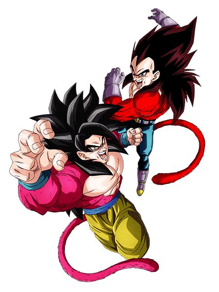 Introducir 51 Imagen Vegeta Ssj4 Y Goku Ssj4 Viaterra Mx