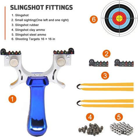 COOY Slingshot Tirachinas De Luz Profesional Mejorada Para Caza Con